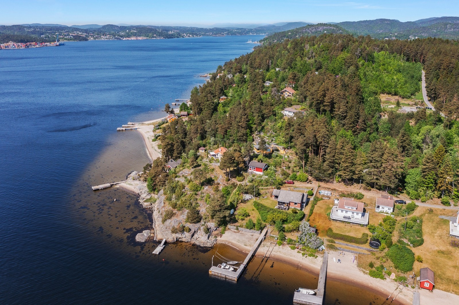 Dronebilde Galleribilde