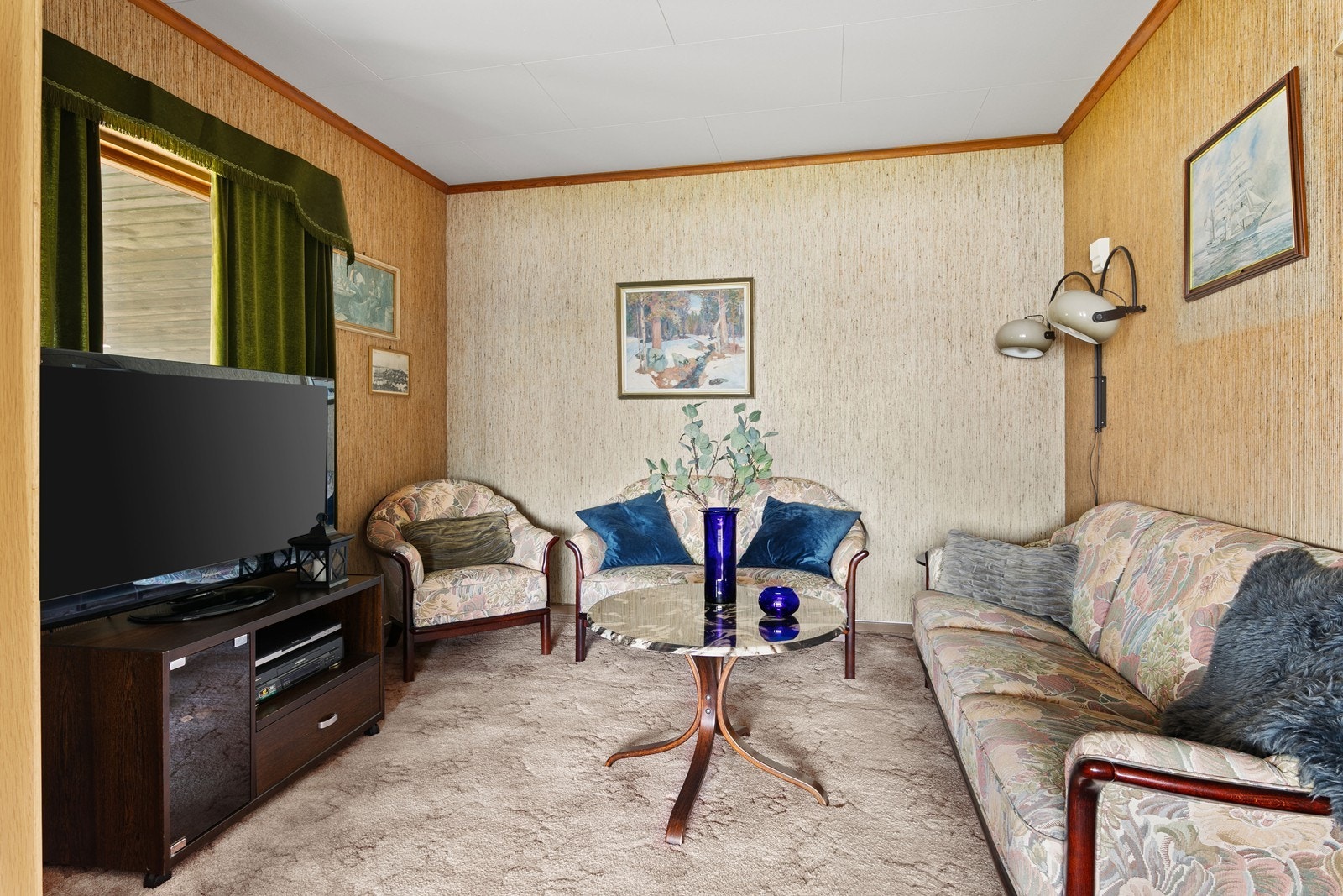 TV-stue, tidligere soverom Galleribilde