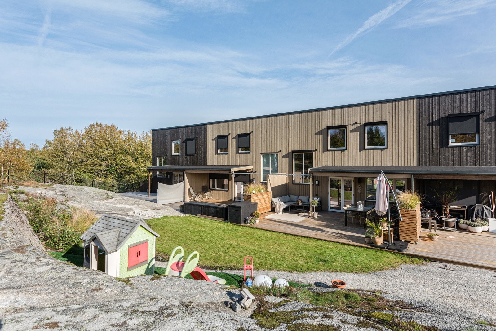 Super beliggenhet og perfekte solforhold Galleribilde