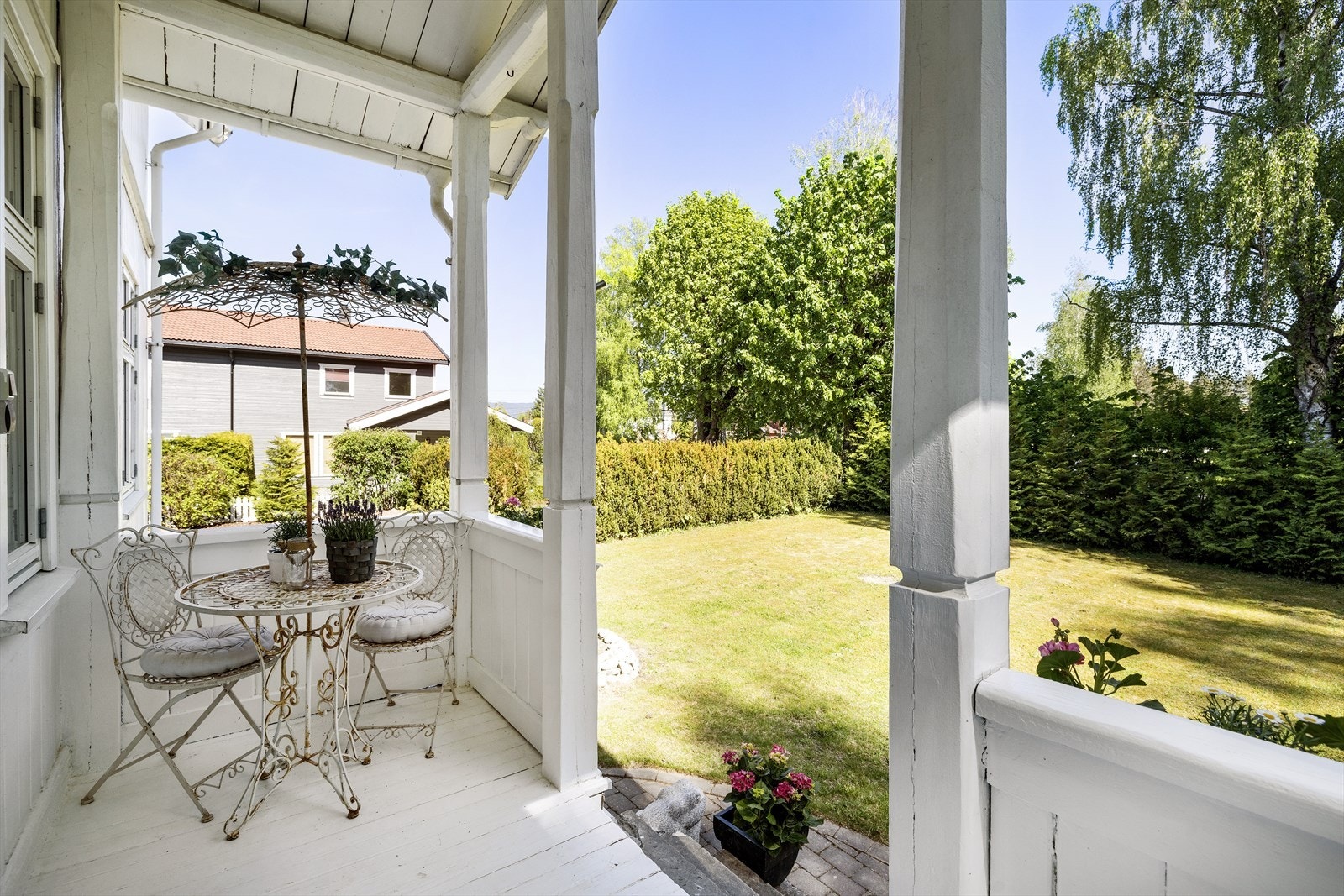 Perfekt plass for morgenkaffen! Galleribilde