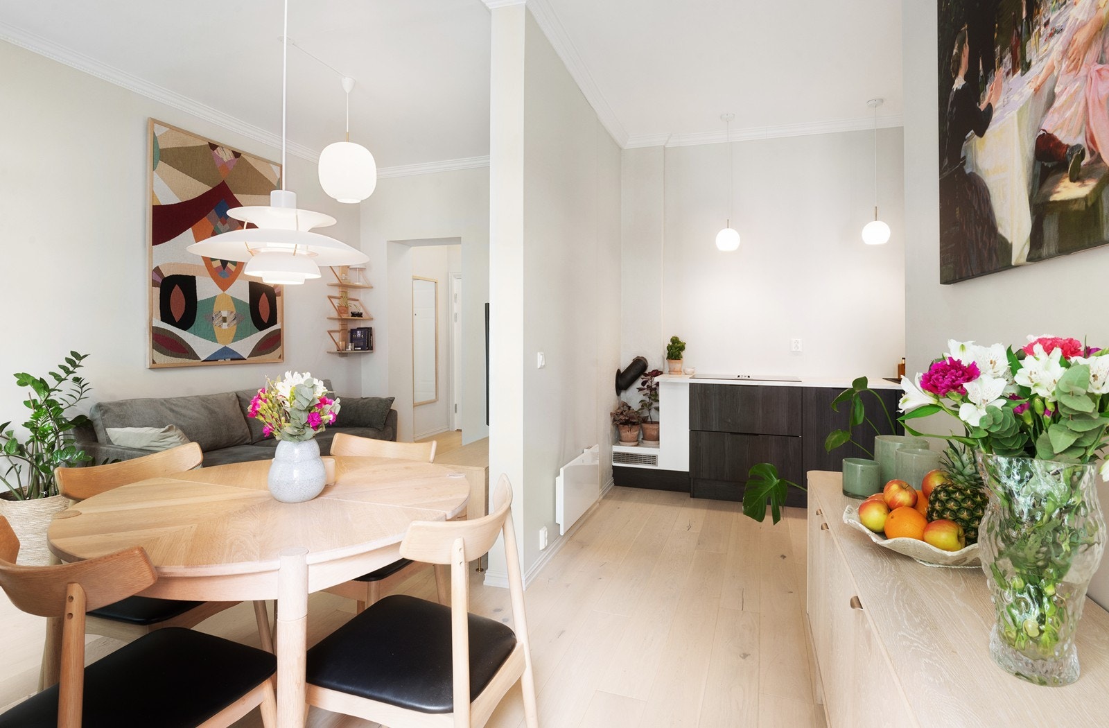 Leiligheten er gjennomgående Galleribilde