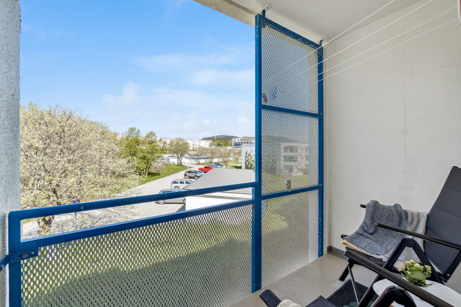 Utgang til egen balkong fra hovedsoverom. Galleribilde