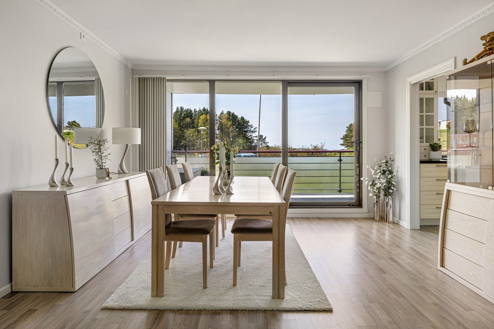 Leiligheten har balansert ventilasjon. Galleribilde