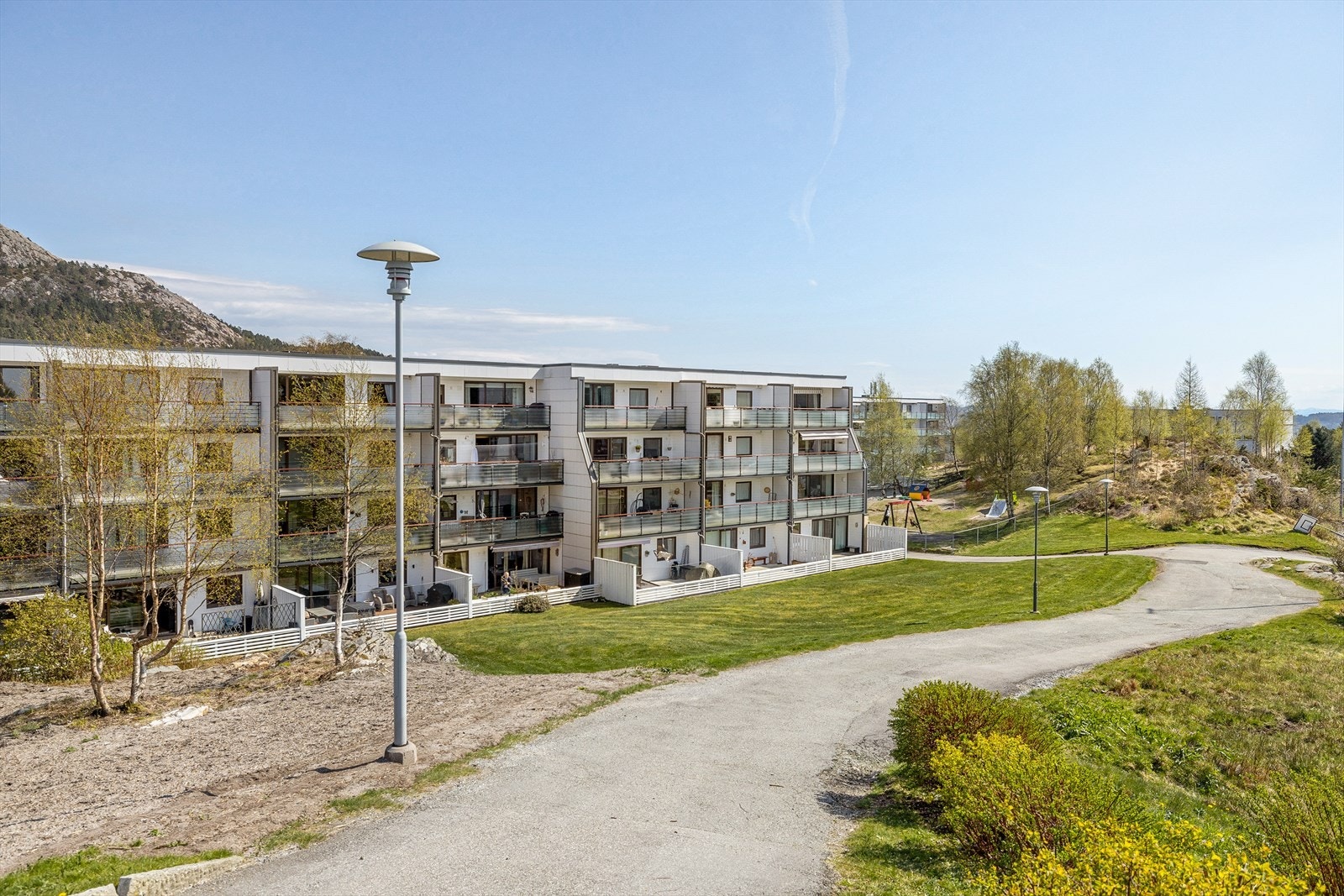 Leiligheten har også en ekstern bod på 4,1 m² i byggets underetasje. Galleribilde