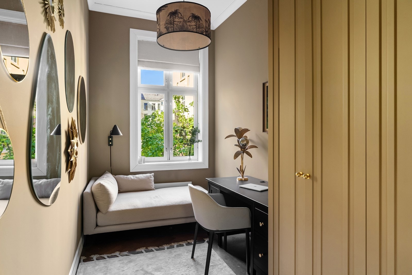 Soverom 3 er ca. 220 cm bredt og egner seg godt som gjesterom og kontor. Galleribilde