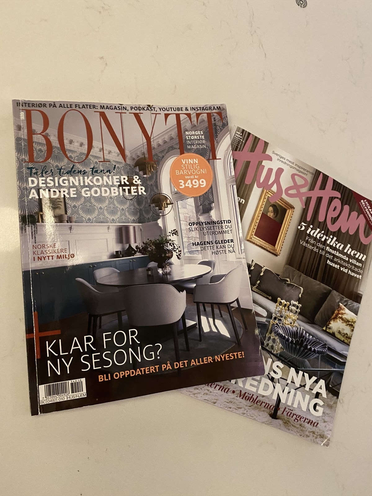 Leiligheten har vært presentert i Bonytt og Hus og Hem. Galleribilde