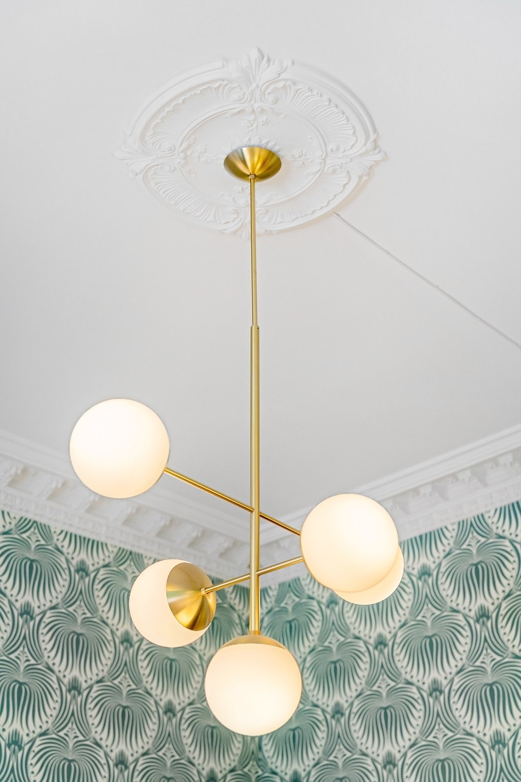 Original rosett og stukkatur. Galleribilde