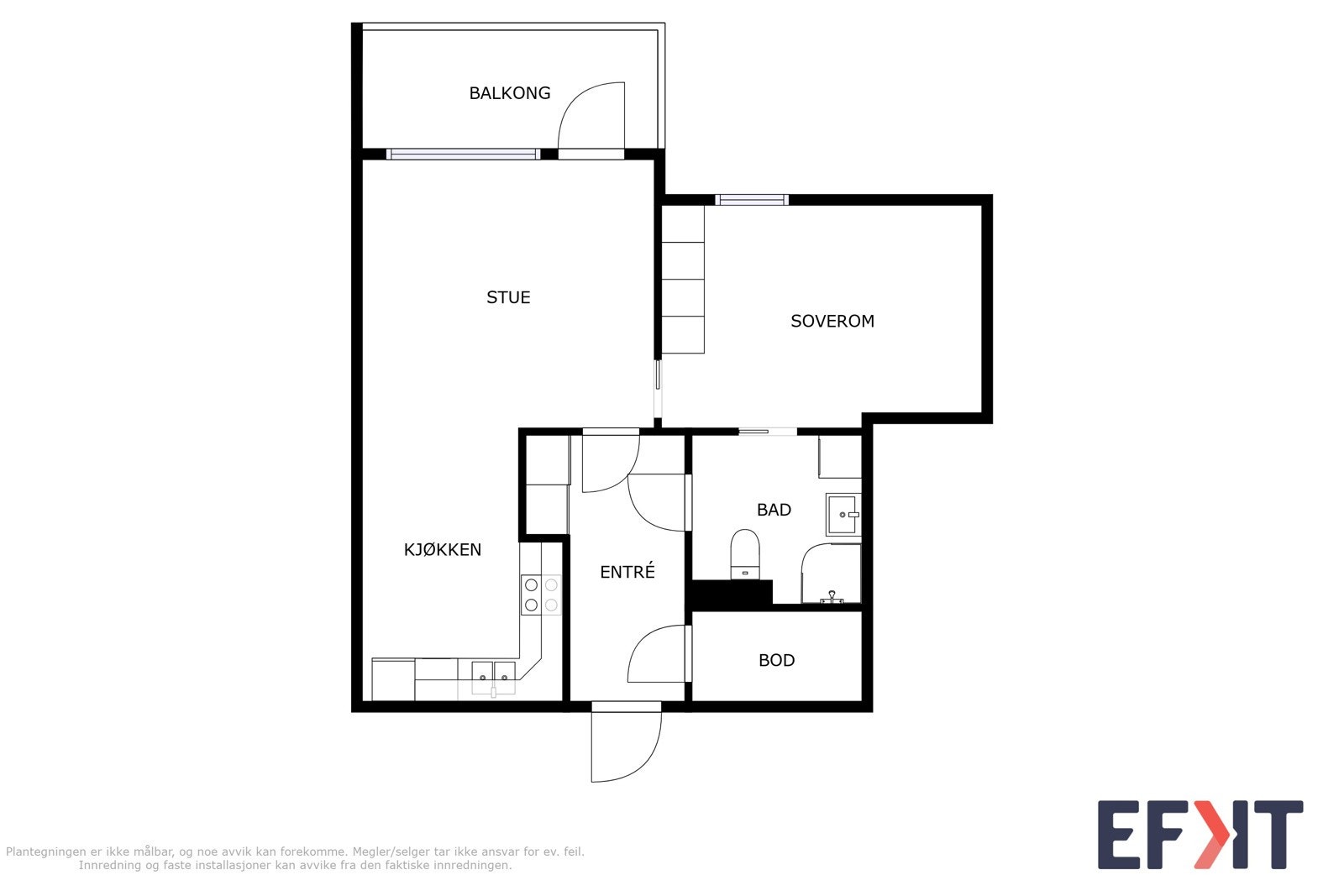 2dplan og 1 Galleribilde