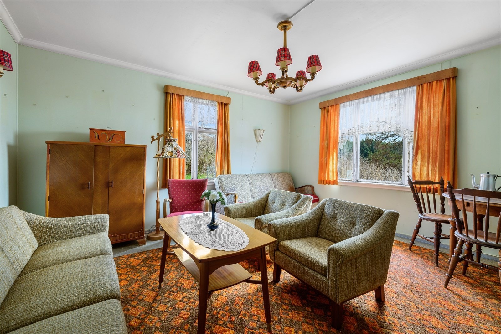 Stuen i sør på hovedplanet. Galleribilde