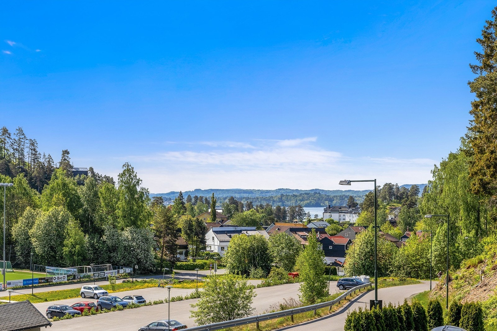 Utsikt fra balkongen. Galleribilde