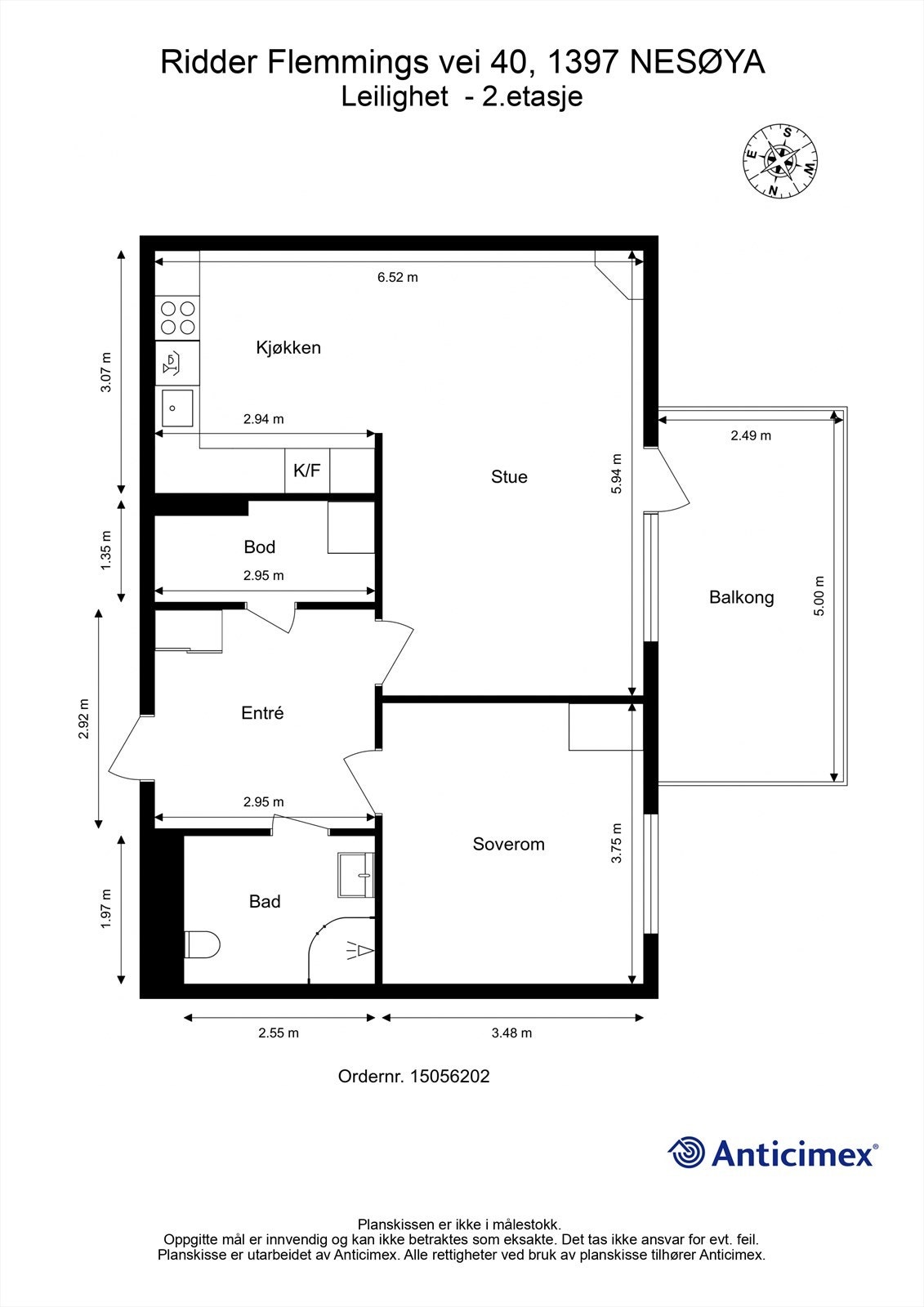 Plantegning. Galleribilde