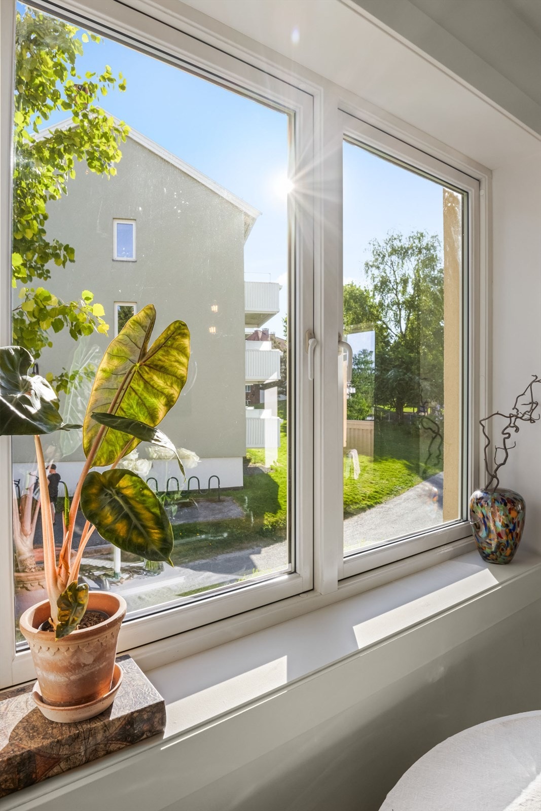 Utsyn fra stuevindu Galleribilde