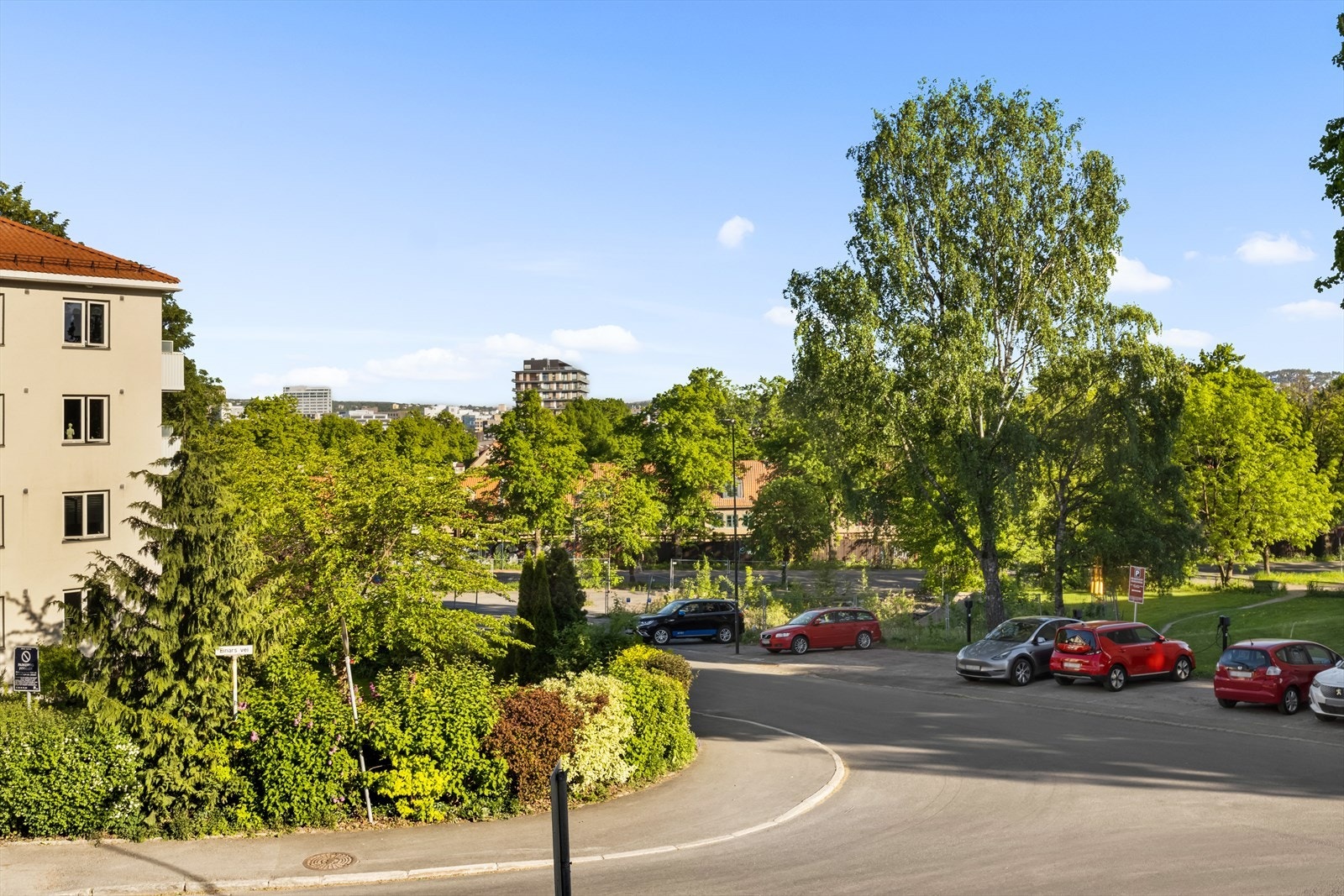 Utsyn fra soverommet Galleribilde