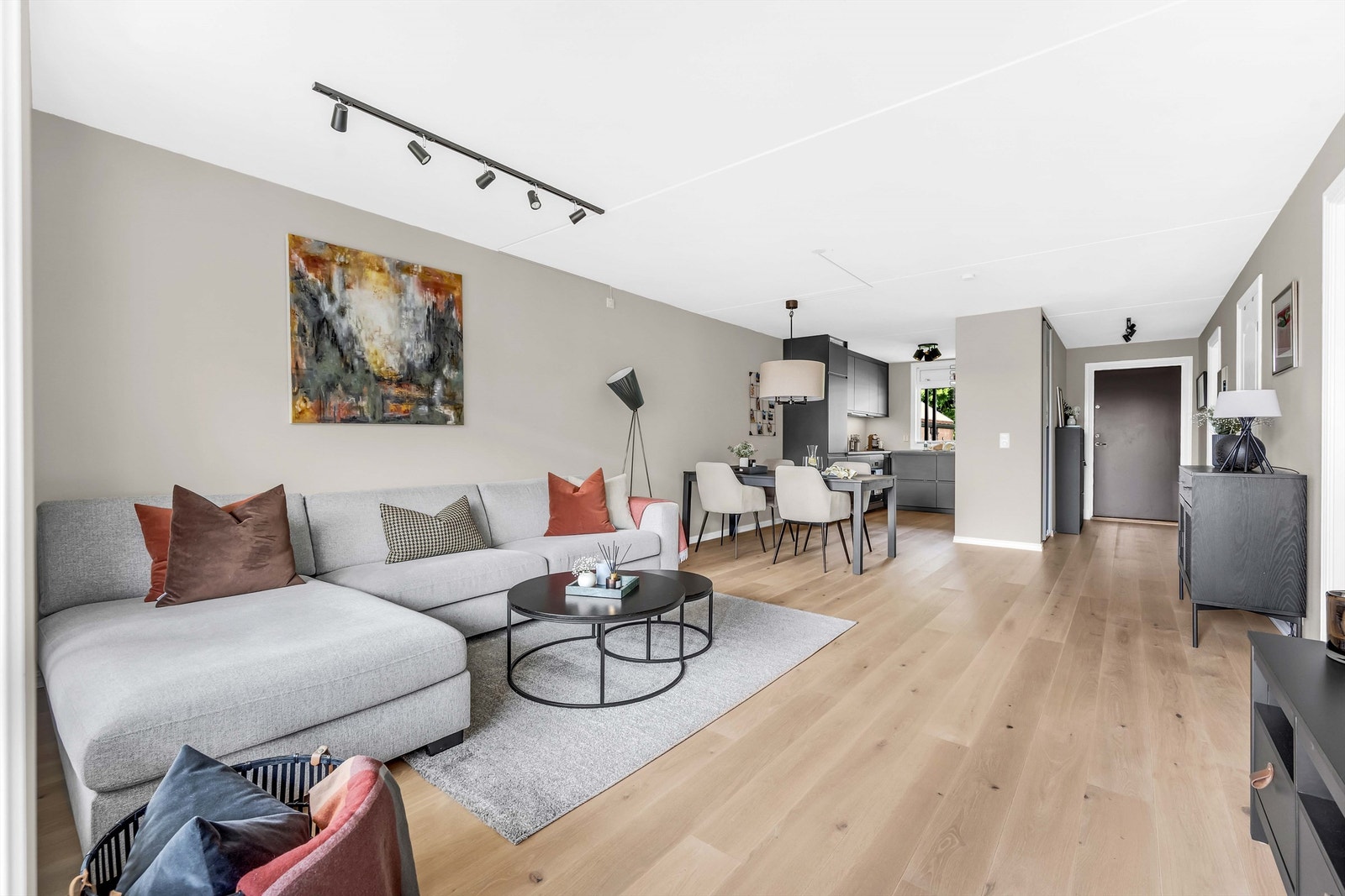 Nydelig parkett i leiligheten Galleribilde