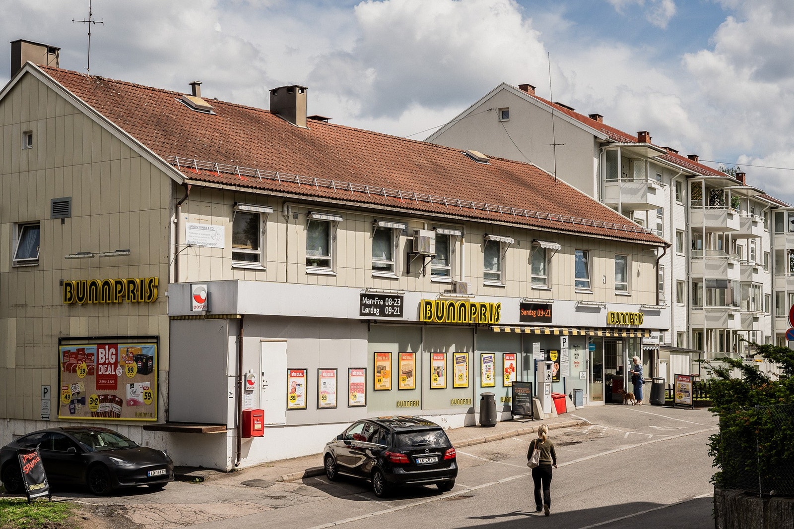 Kort vei til søndagsåpen Bunnpris rett rundt hjørnet. Galleribilde