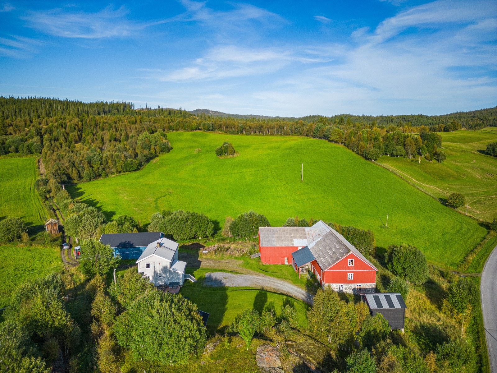 Dronefoto Galleribilde