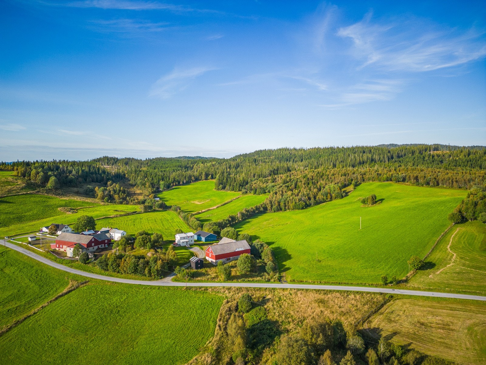 Dronefoto Galleribilde