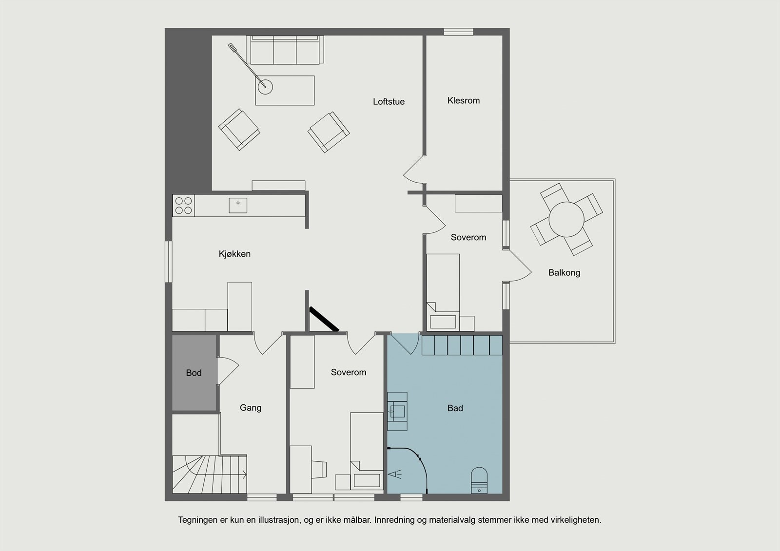 2. etasje Galleribilde