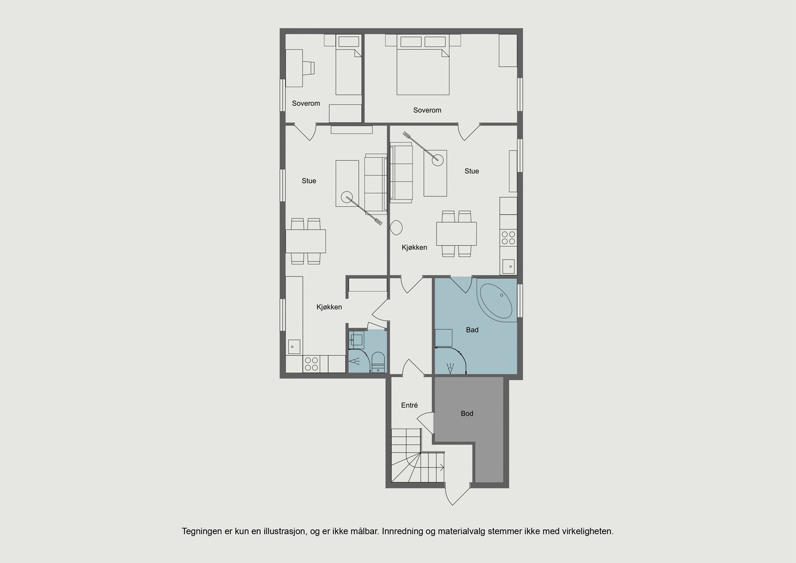 Kjelleretasje Galleribilde