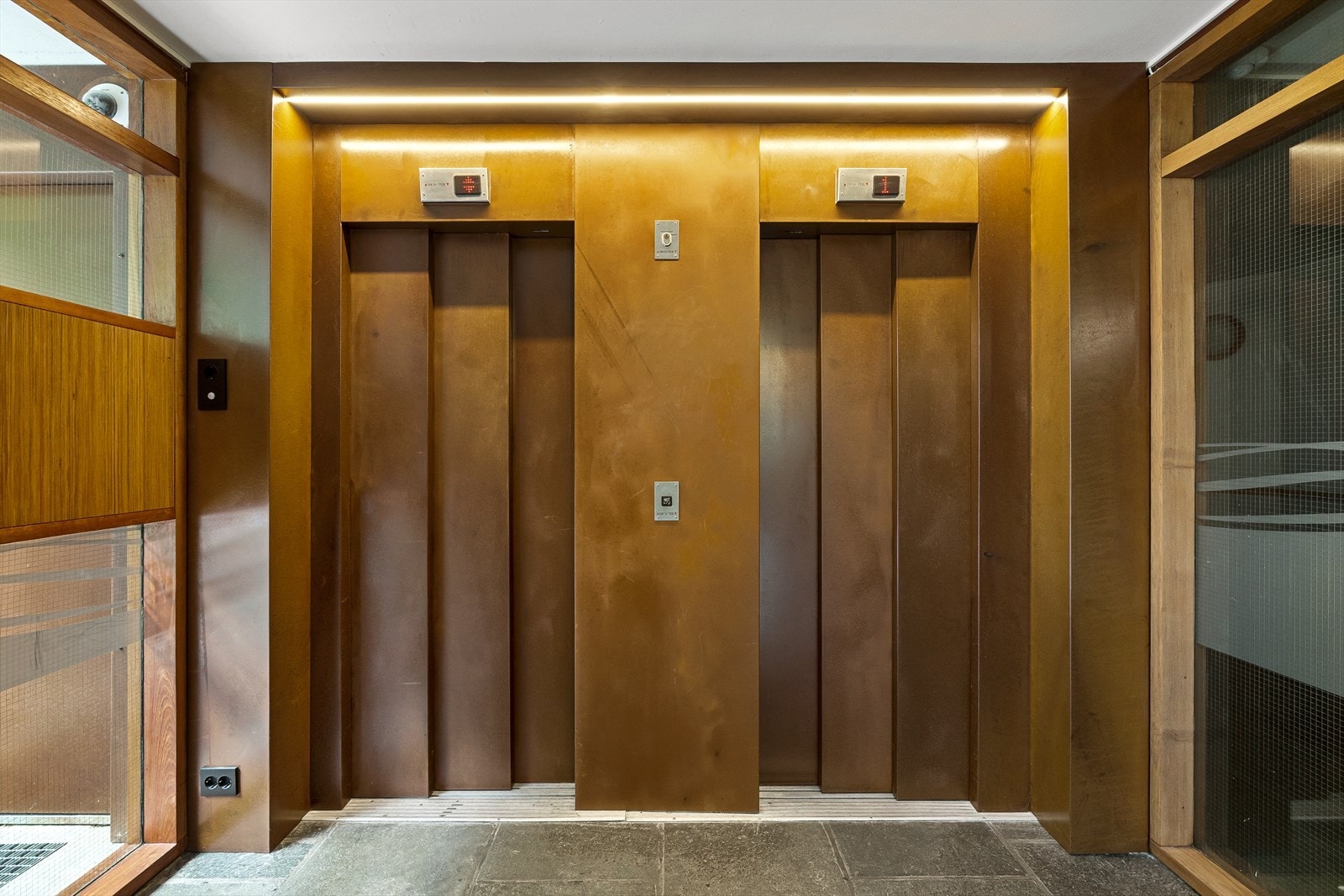 Inngangspartiet ble nylig pusset opp Galleribilde