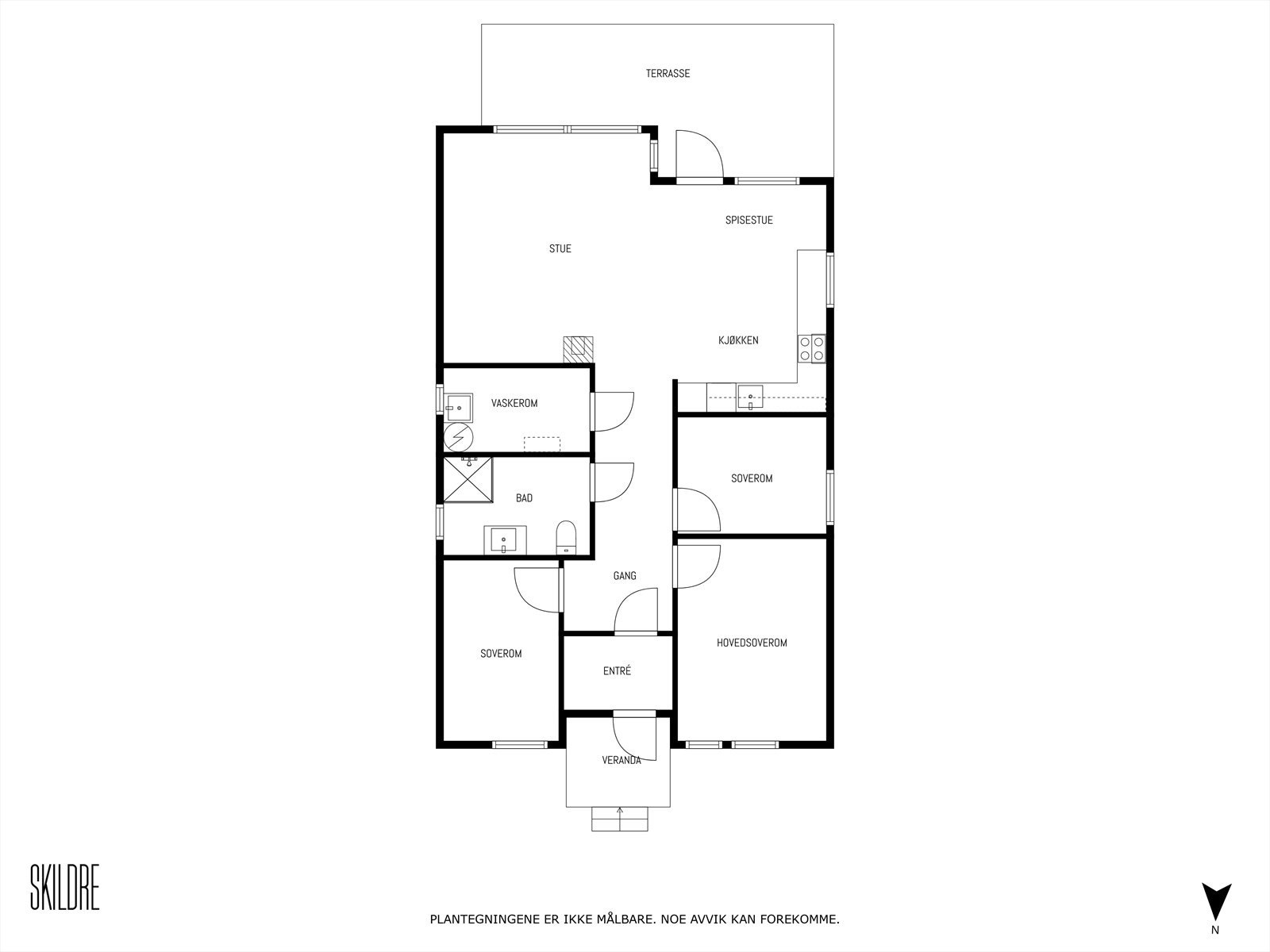 Plantegning. Galleribilde