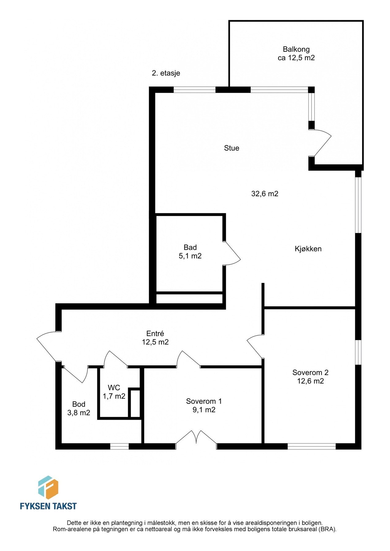 Leiligheten ligger i byggets 2. etasje og har en gjennomgående god planløsning. Galleribilde