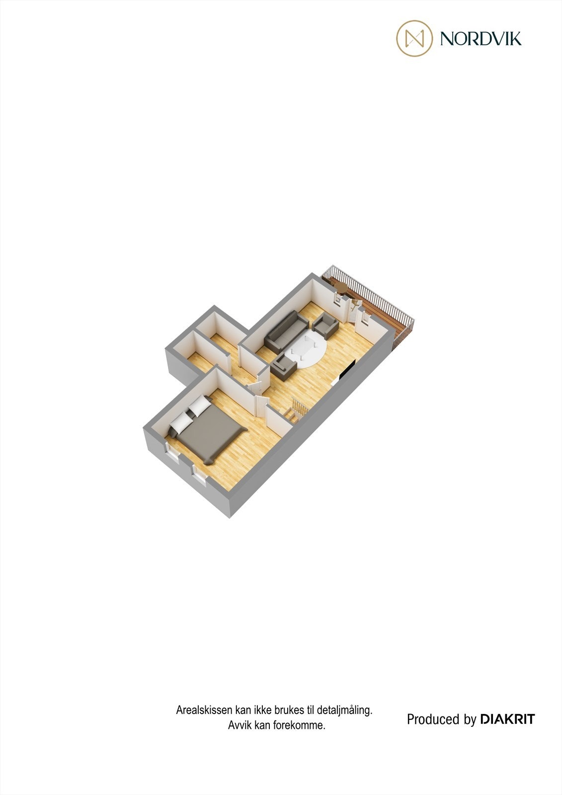 Plantegning - 2 etg Galleribilde