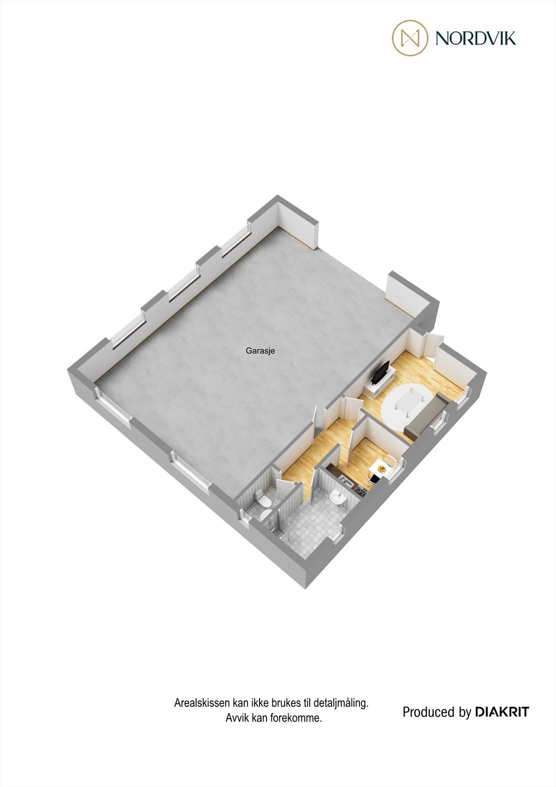 Plantegning - Verksted Galleribilde