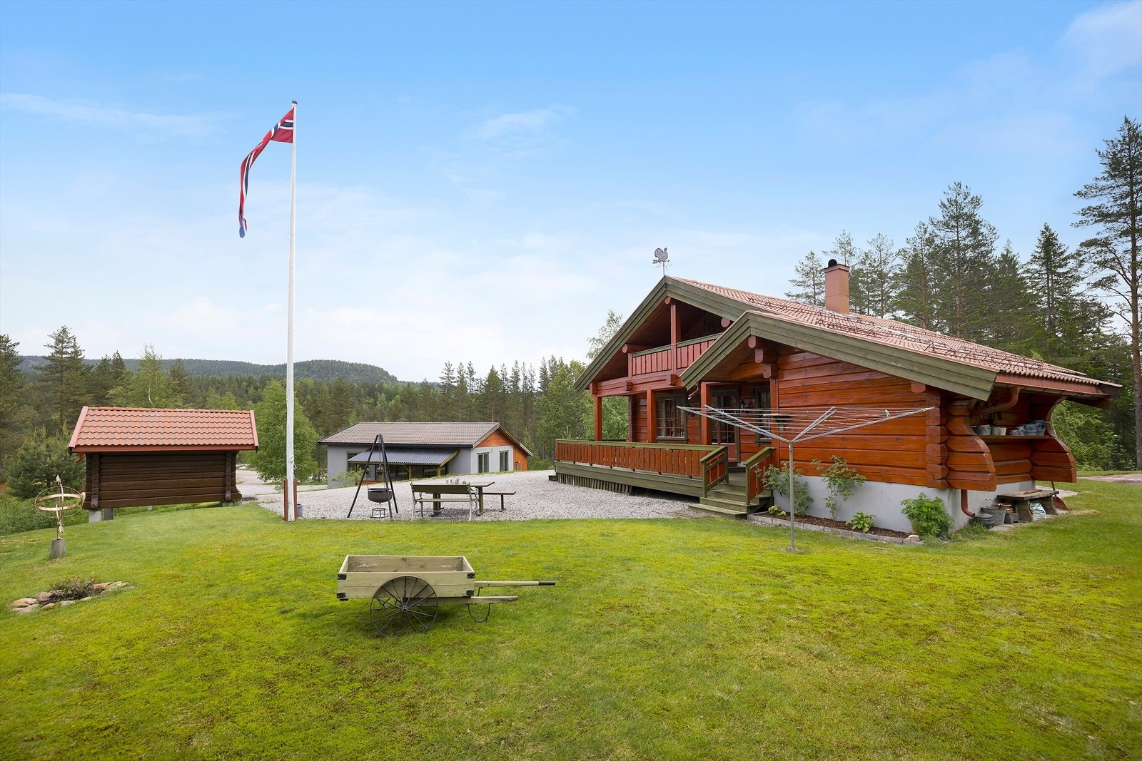 Her kan man flytte seg etter solen Galleribilde