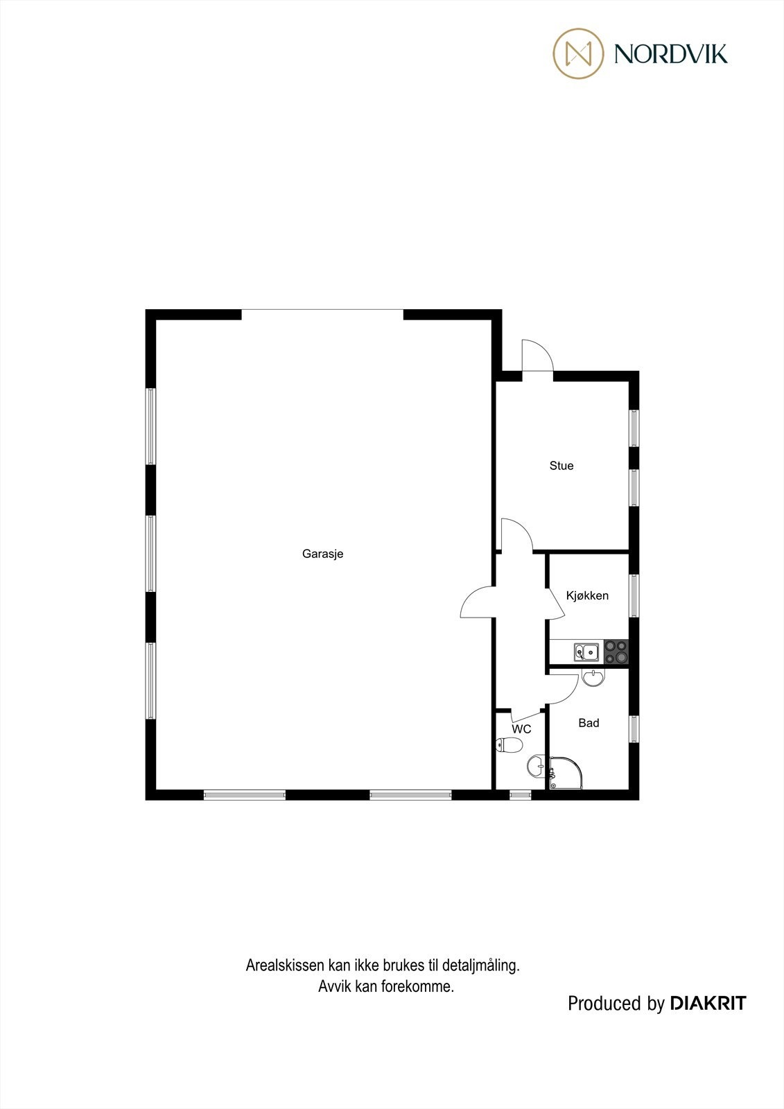 Plantegning - Verksted Galleribilde