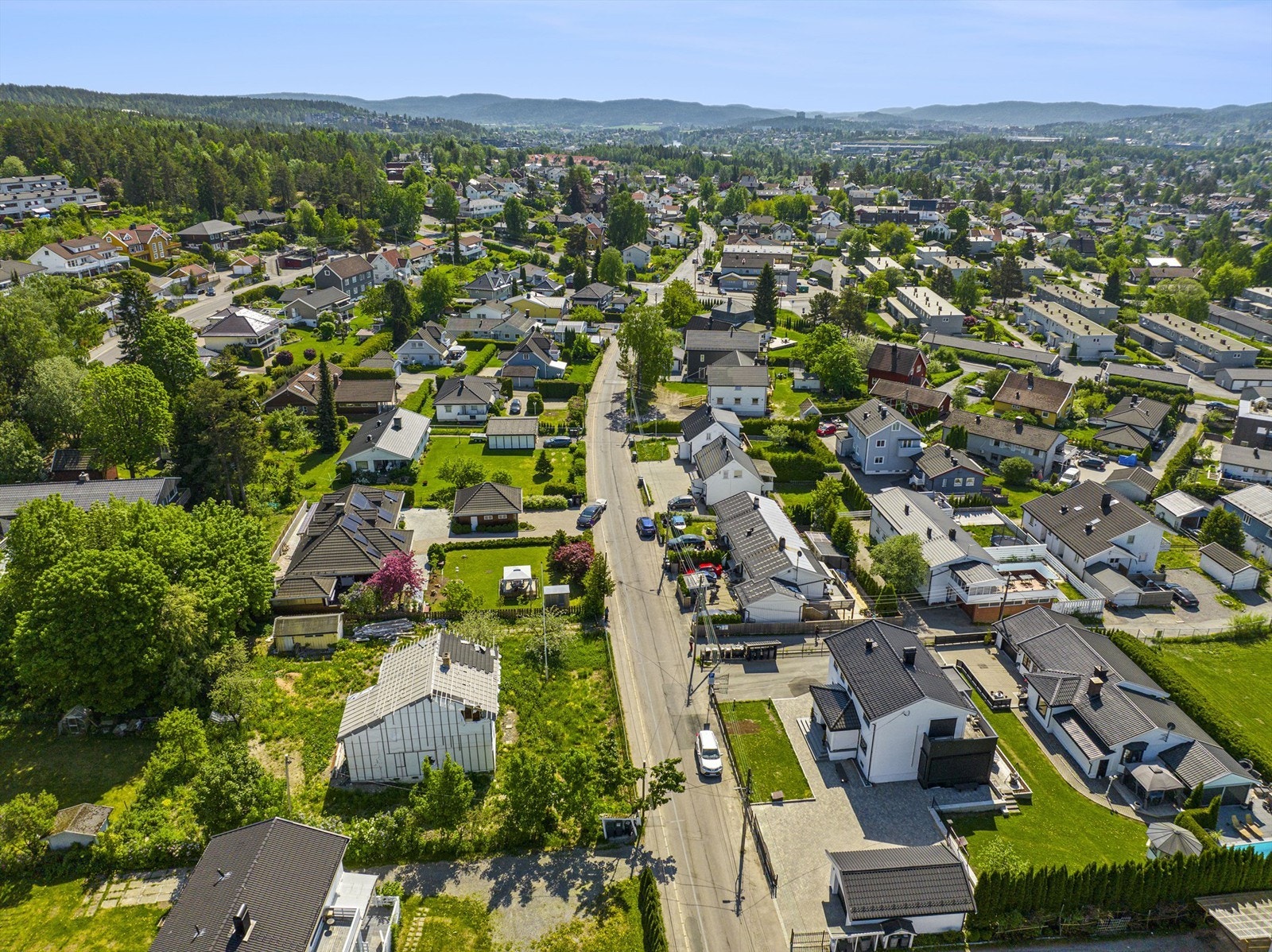 Tiltakets bebygde areal beregnes til totalt 260,8 kvm (23,2% grad av utnytting). Galleribilde