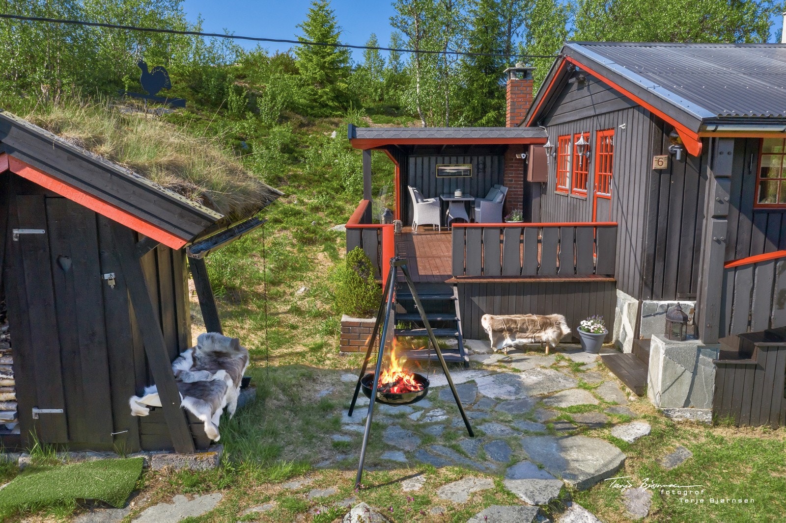 Her kan man nyte fine dager utendørs Galleribilde