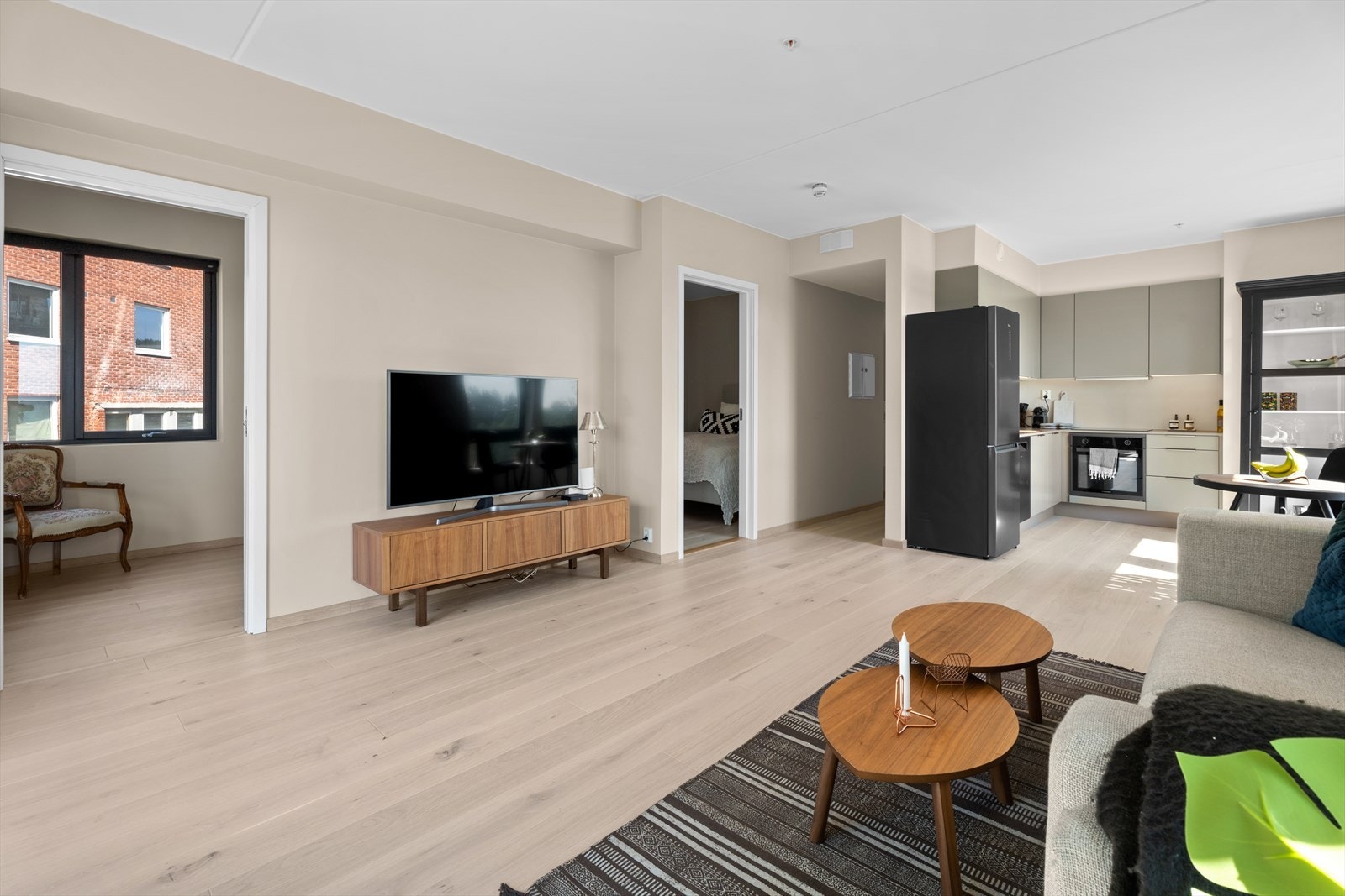 Lys og luftig oppholdssone Galleribilde