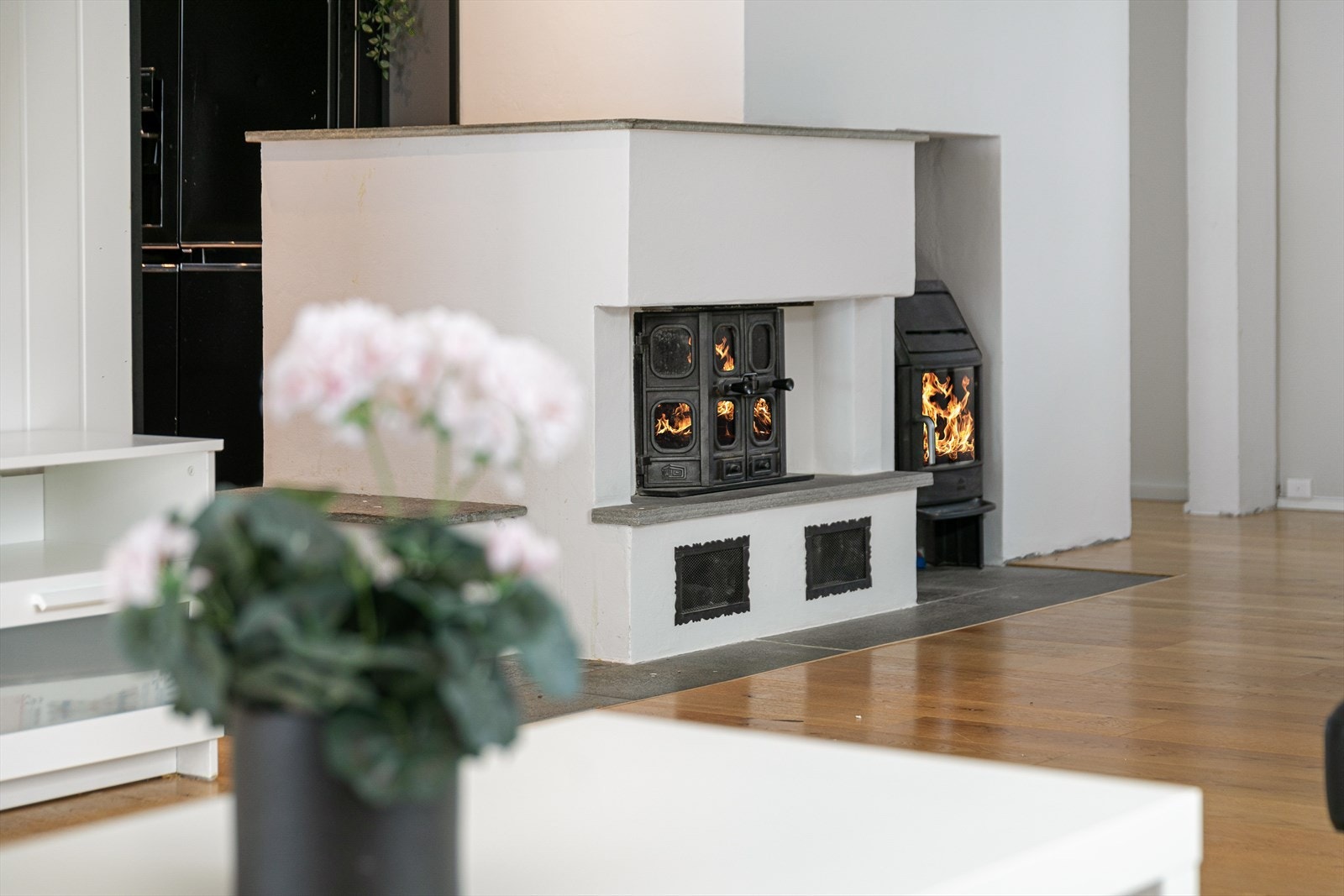 Vedovn innbyr til hygge og kos. Galleribilde