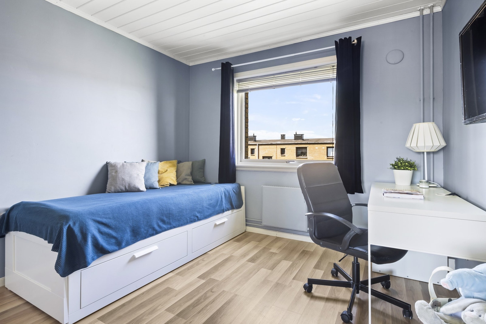 Soverom II er litt mindre, men likevel av god størrelse. Galleribilde