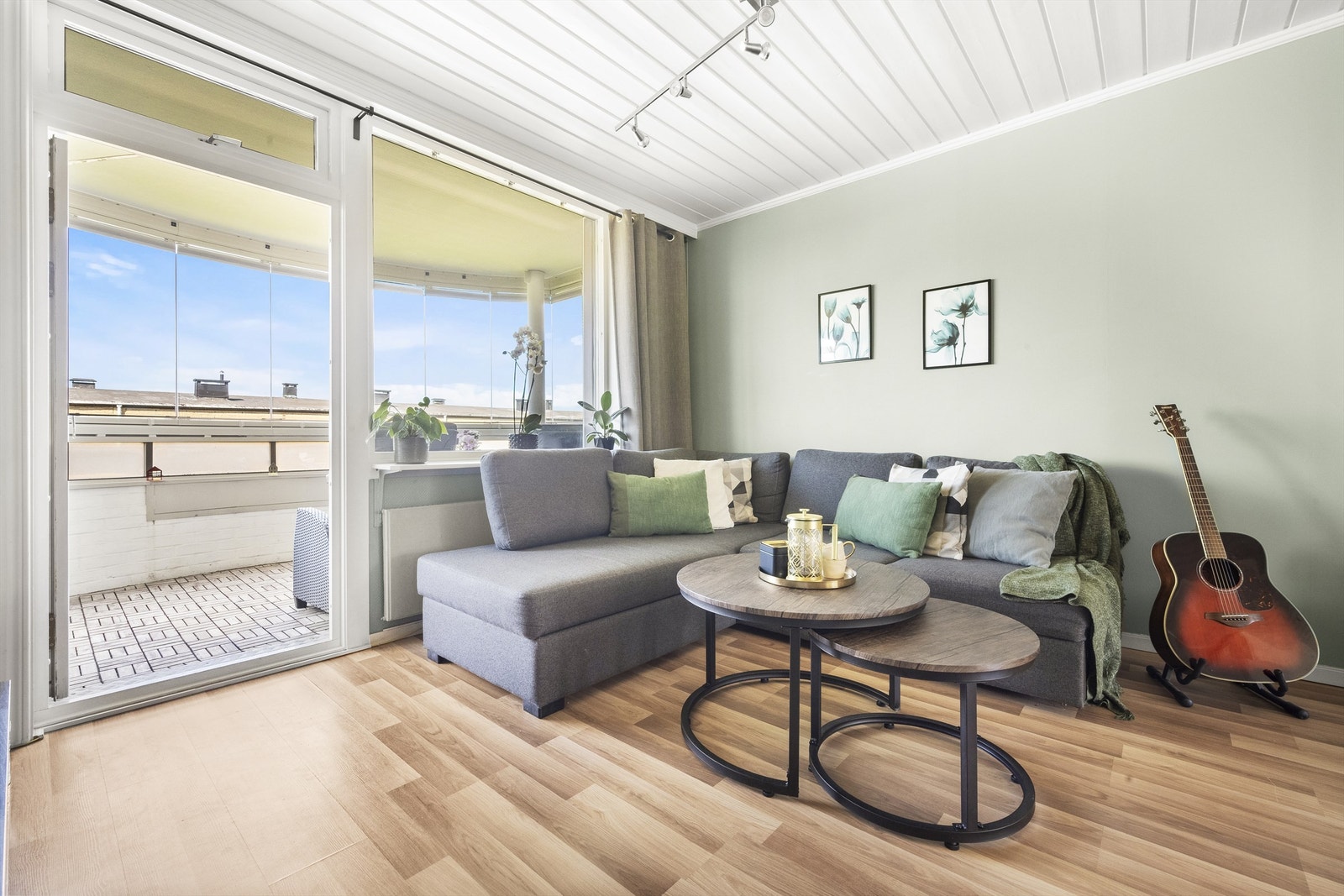 Koselig sofagruppe. Galleribilde