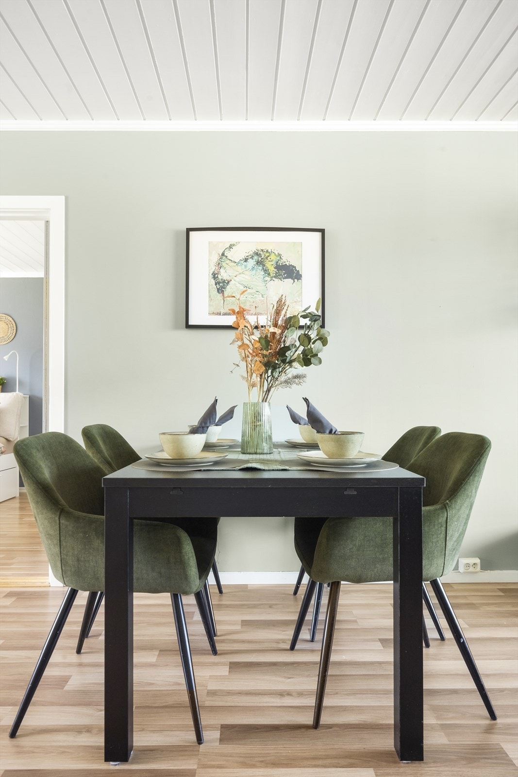 Hyggelig spiseplass. Galleribilde