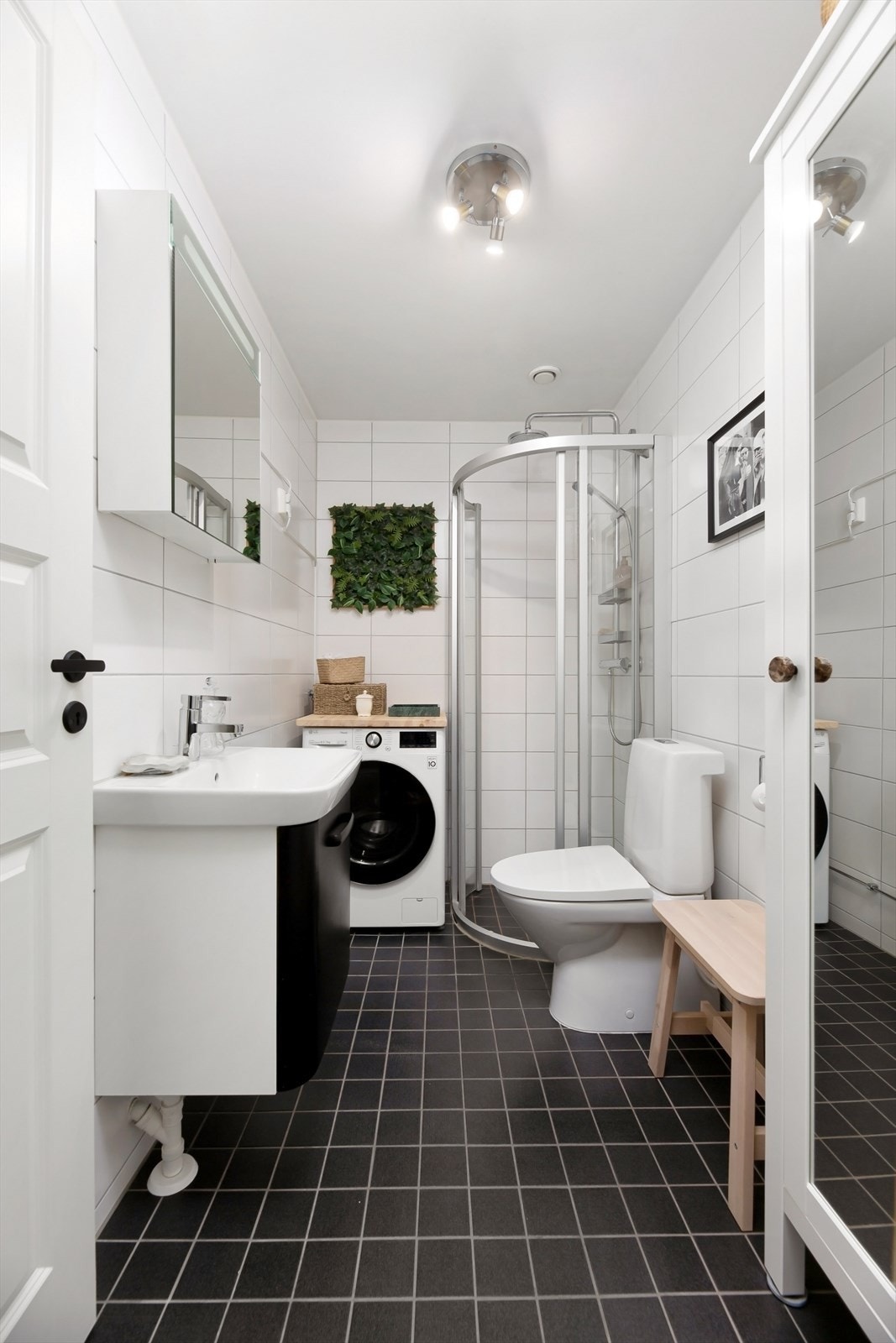 Badet ble pusset opp i 2013 i regi av borettslaget. Galleribilde