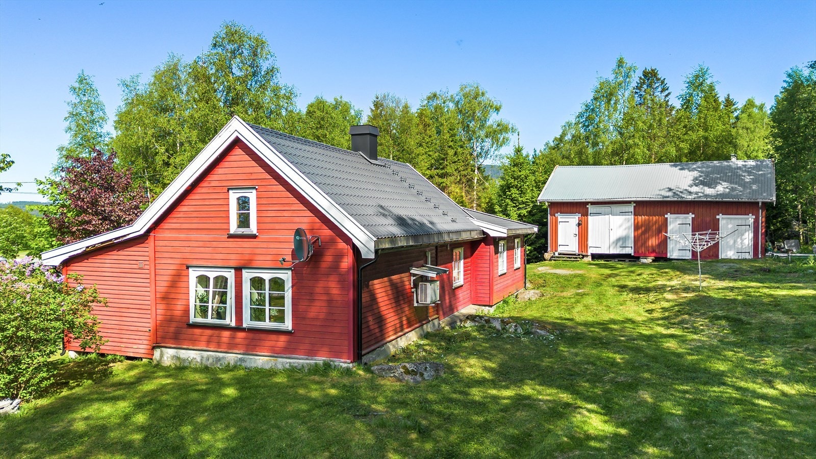 Koselig eiendom med landlig beliggenhet. Galleribilde