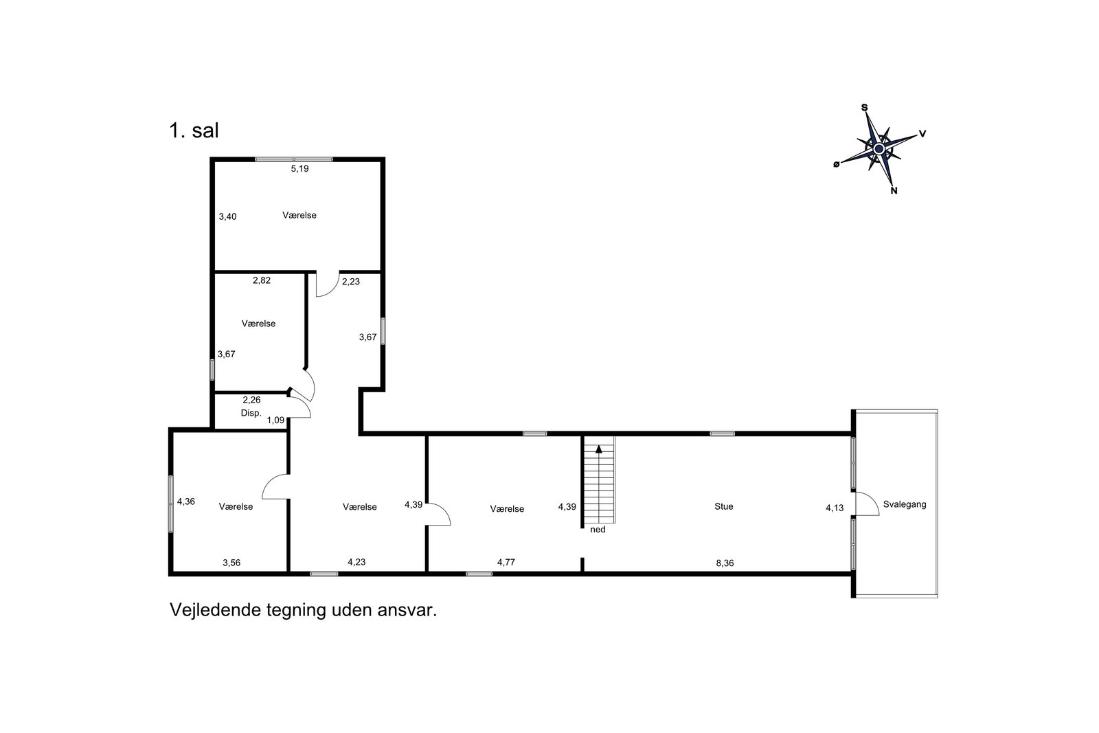 Plantegning Galleribilde