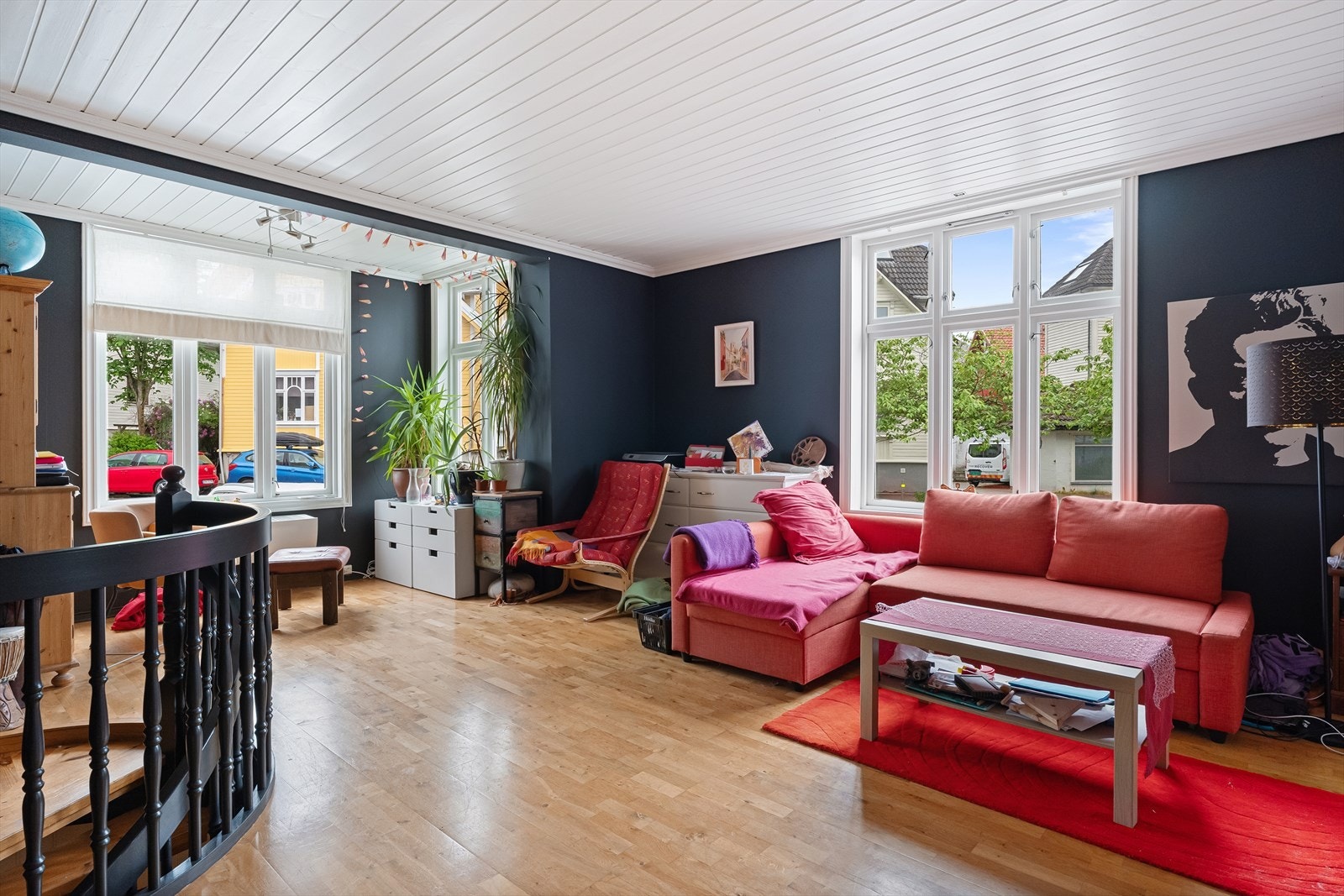 Leiligheten går over 2 plan Galleribilde