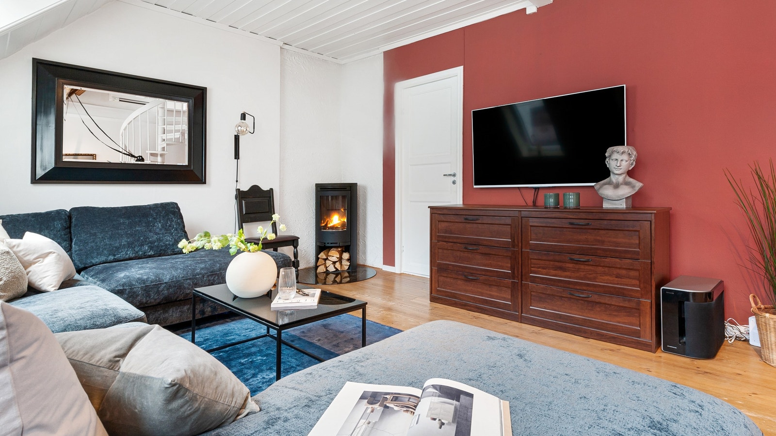 Fin og lun stue Galleribilde
