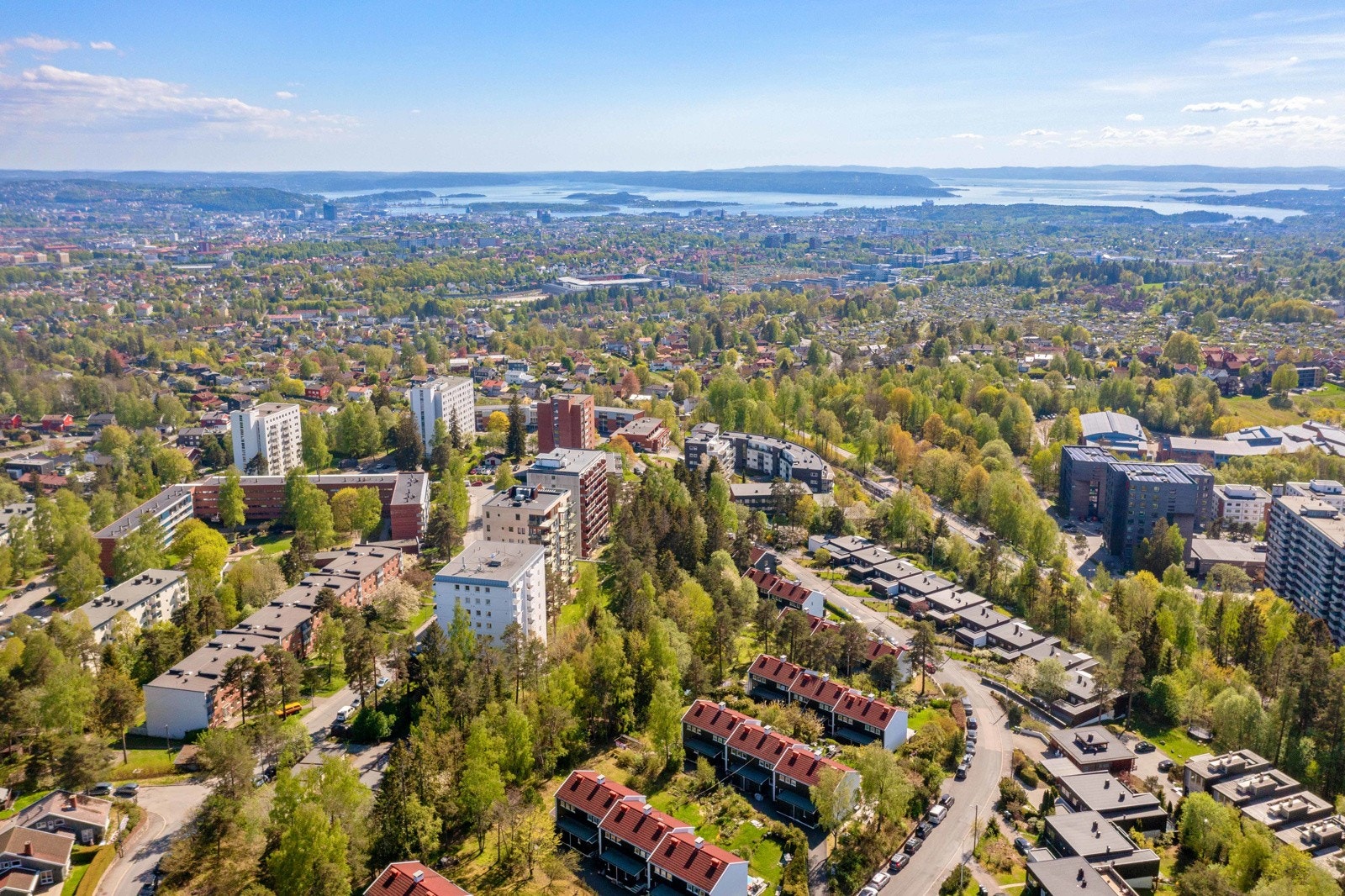 Fugleperspektiv Galleribilde