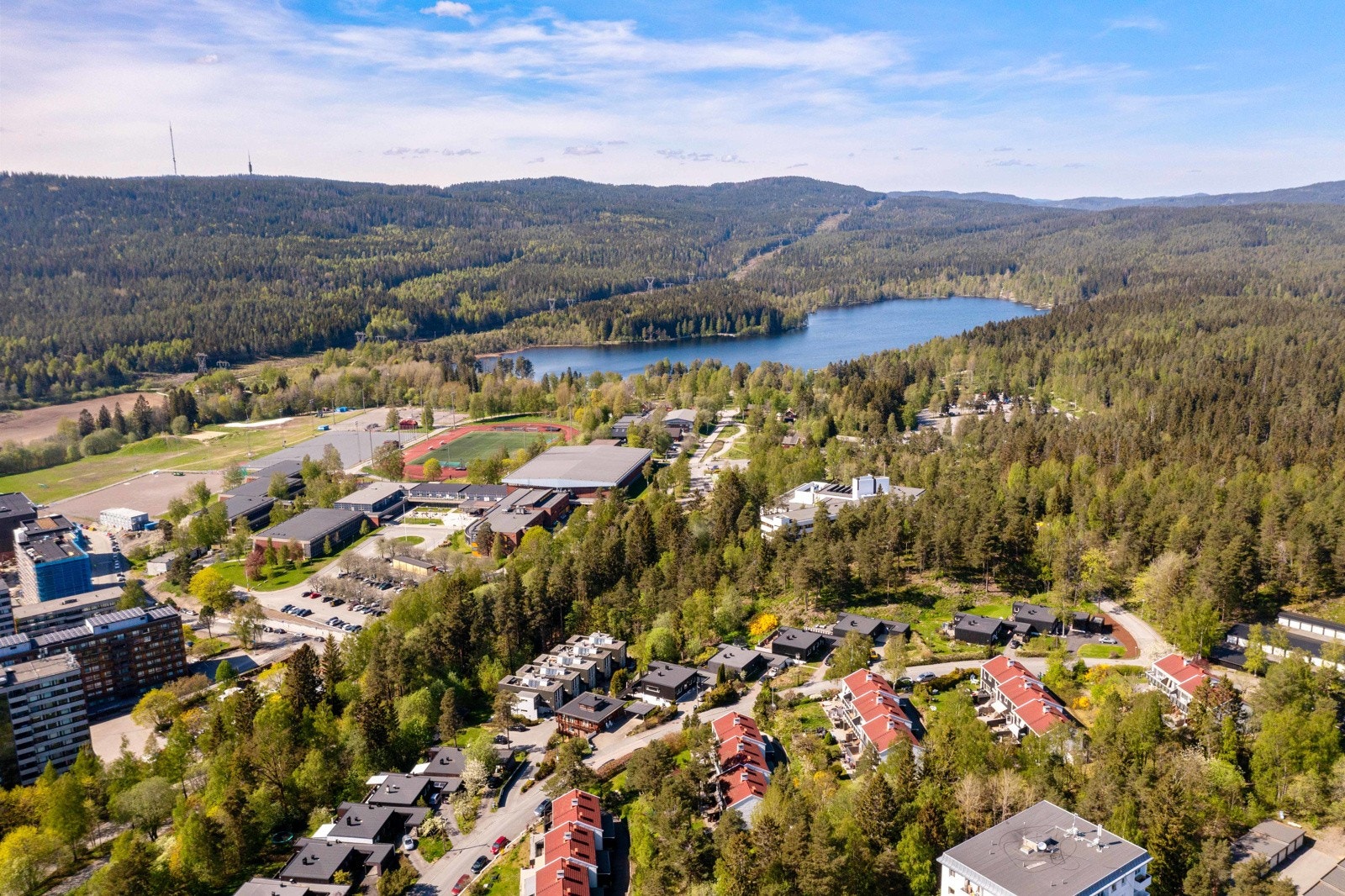 Fugleperspektiv Galleribilde