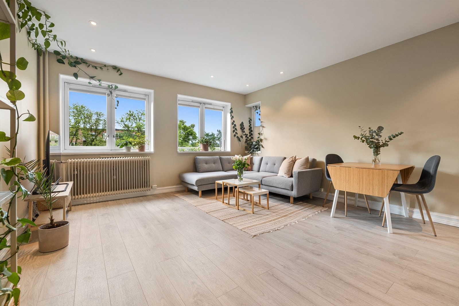 Schouterrassen er en lekker 2-roms som inneholder stue, kjøkken, soverom, bad og entré. Galleribilde