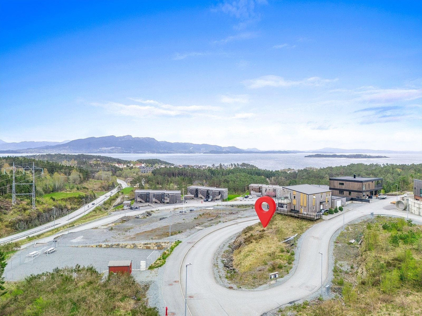 Utsiktstomt i Hatlandsåsen for salg! Galleribilde