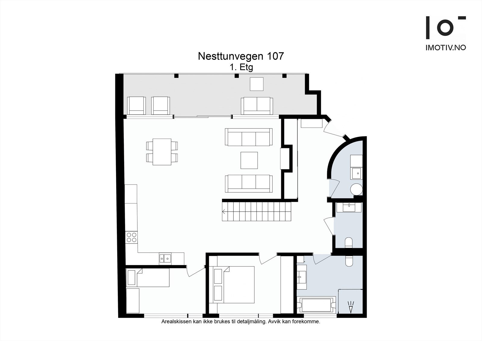 - Plantegning første etasje - Galleribilde
