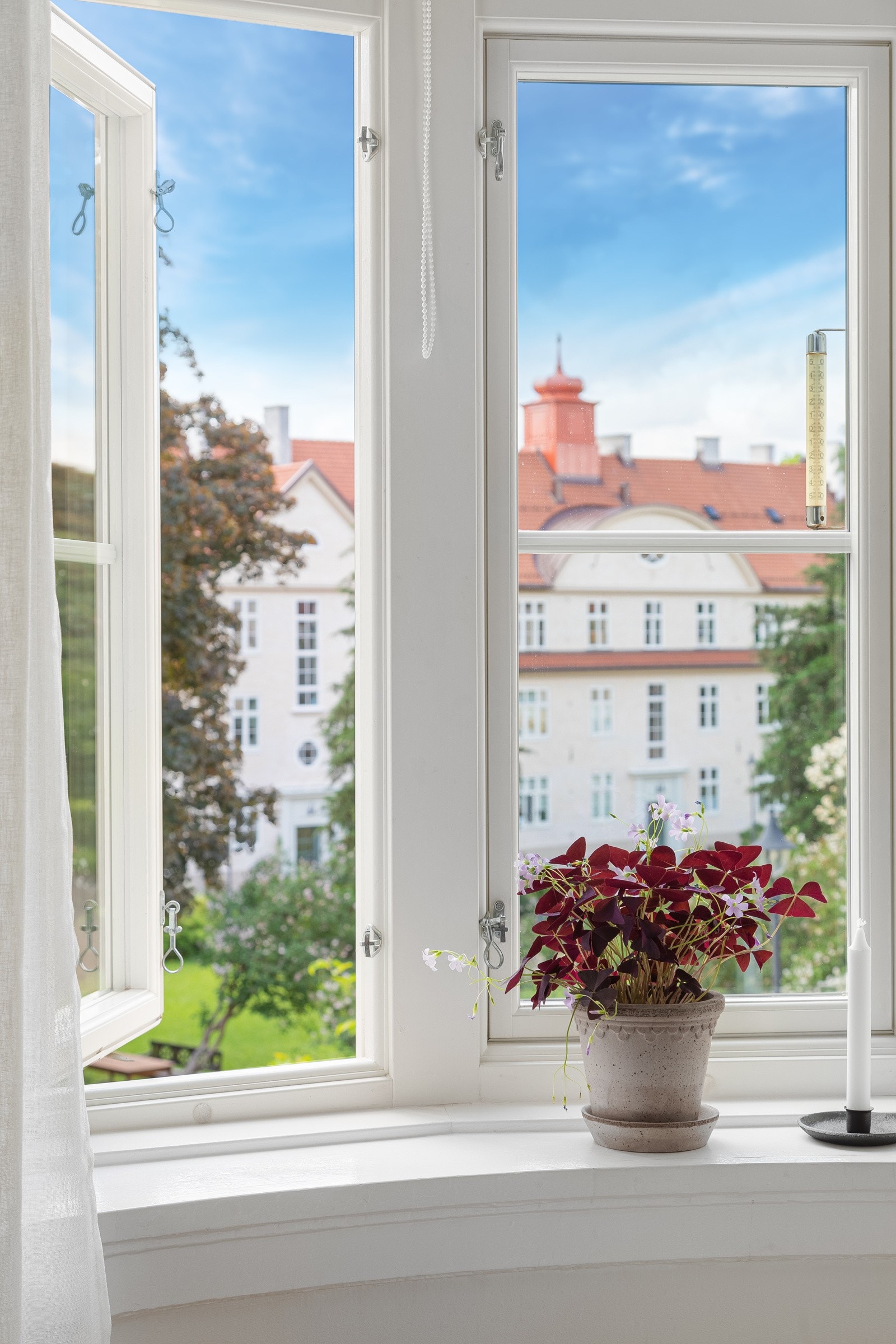 Pent utsyn fra soverom Galleribilde