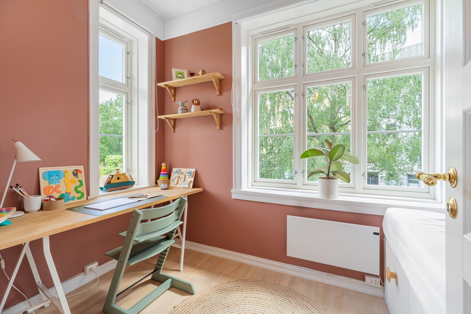 Soverom 2 er perfekt som barnerom Galleribilde