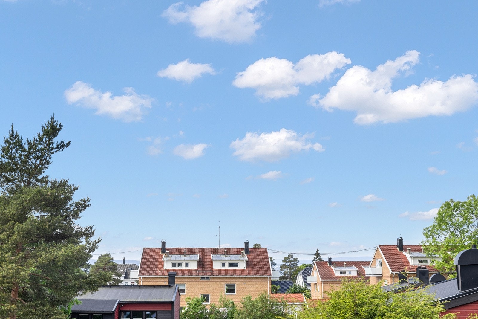 Fine utsiktsforhold fra terrassen. Galleribilde